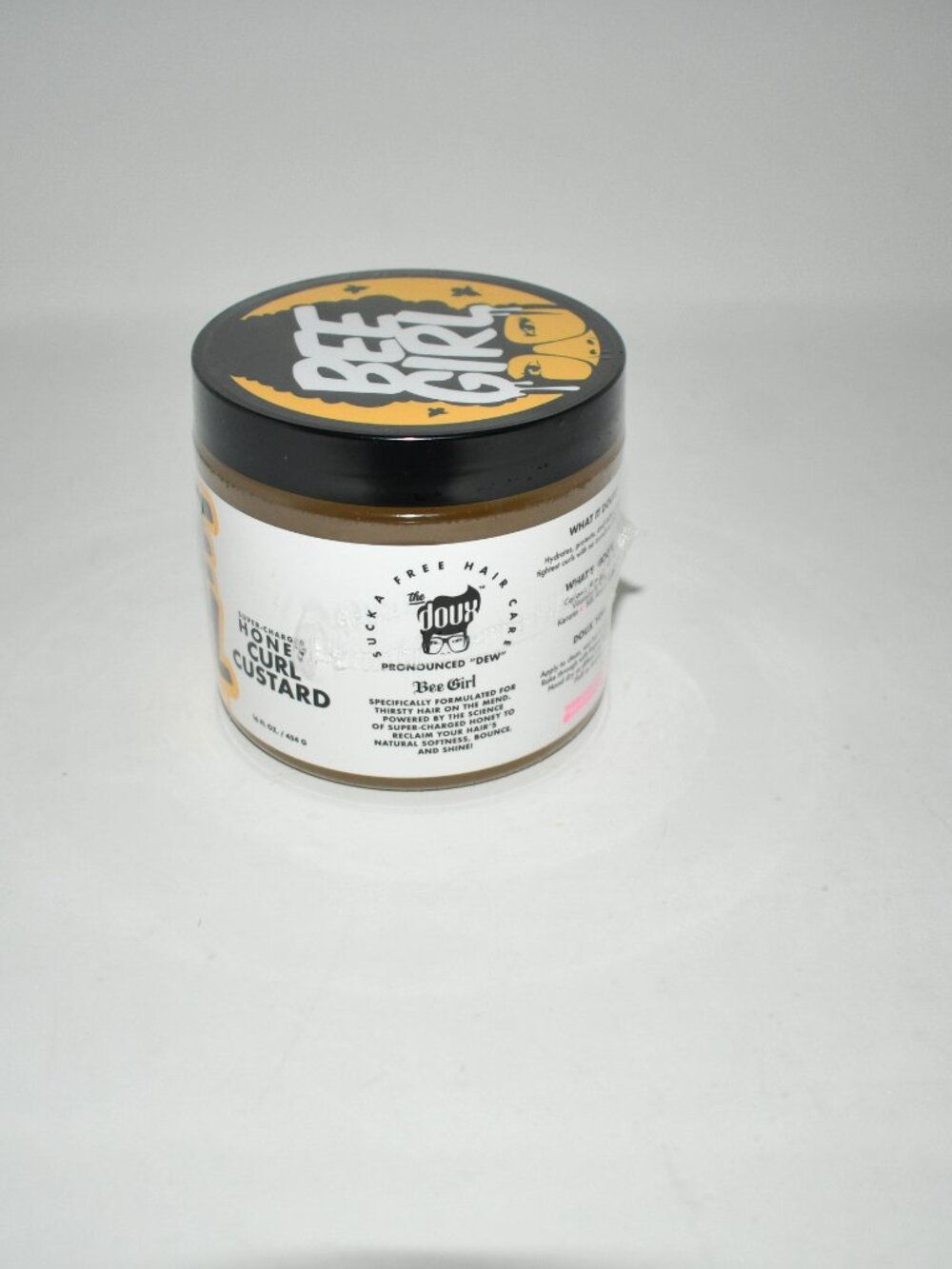 The Doux Bee Girl Honey Curl Custard Curl Cream, Frizz Control, NWT - Picture 2 of 5